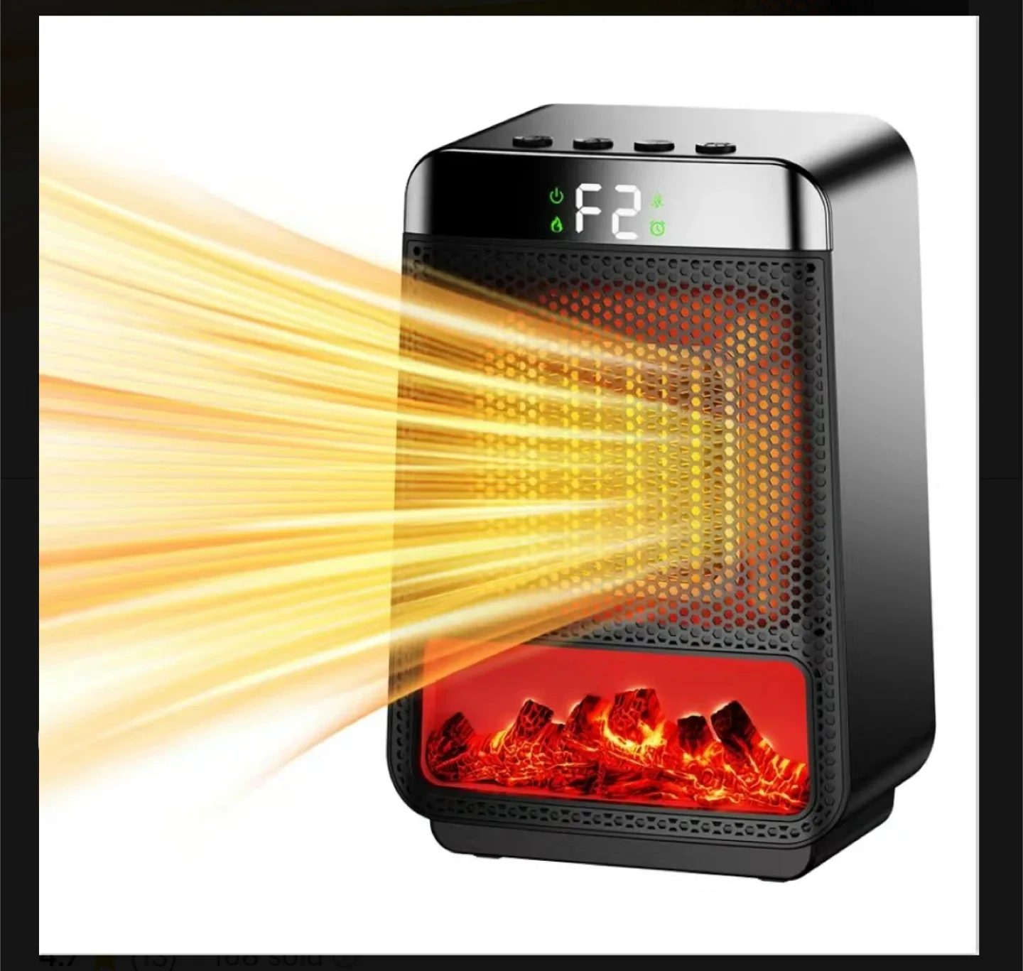 iDiskk Mini Electric 1500W Heater image indicator(2)