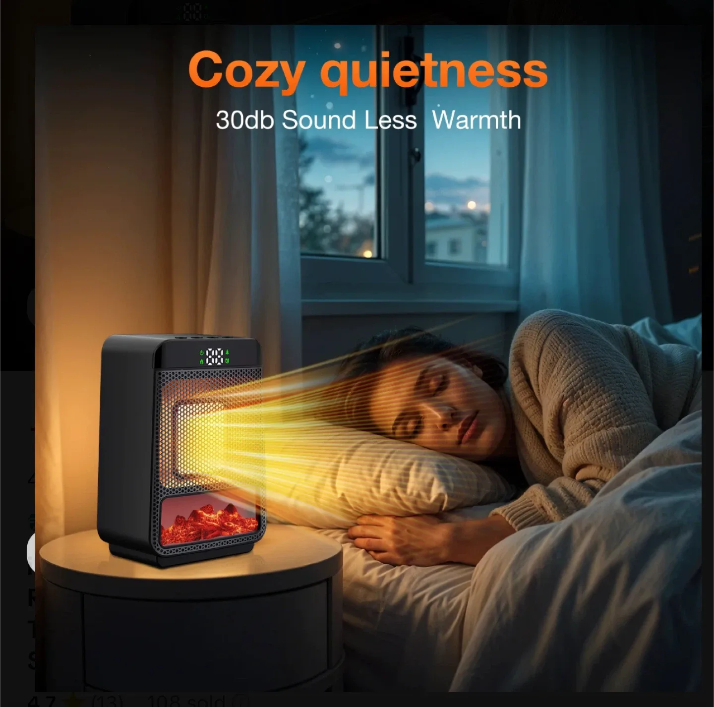 iDiskk Mini Electric 1500W Heater image indicator(6)