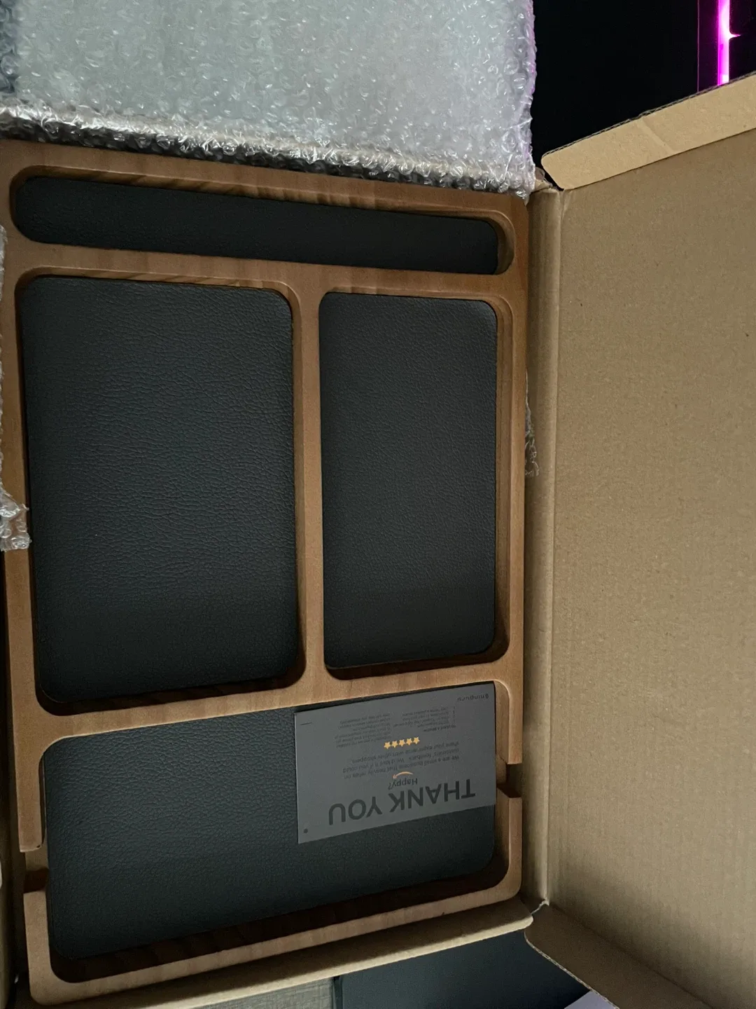 Wooden Organiser Tray for every day carry