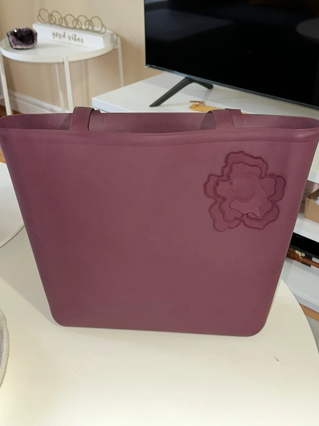 Ted Baker London Purple Jelly Tote Bag image indicator(2)