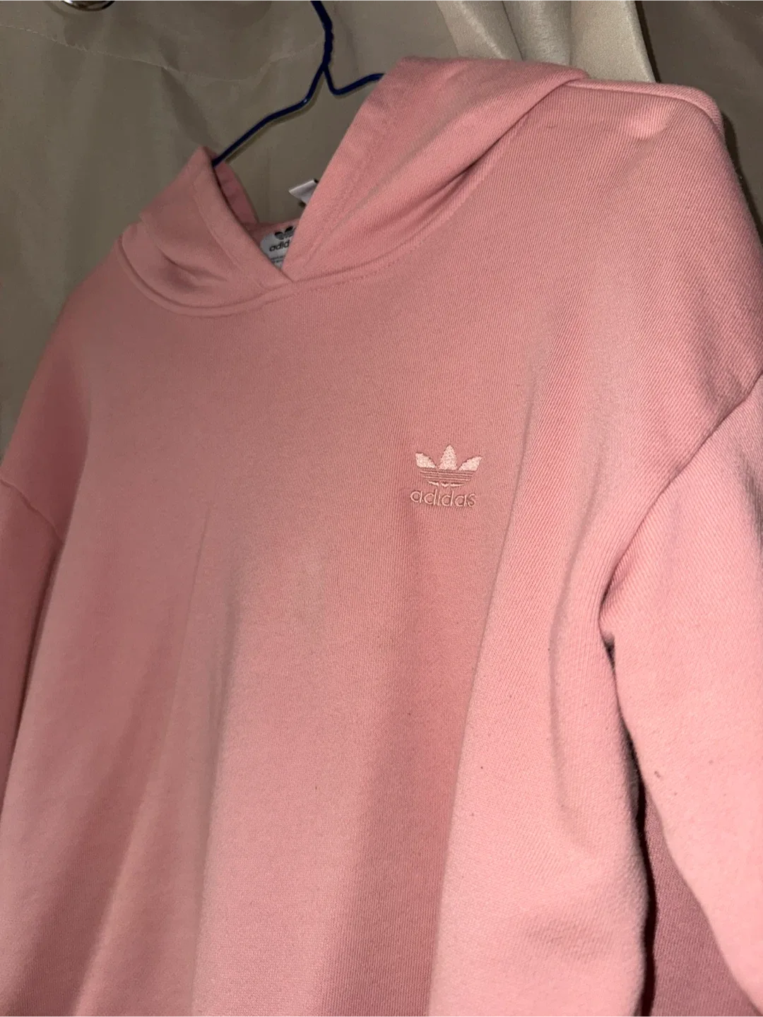 Adidas Pink Hoodie, Size M image indicator(3)