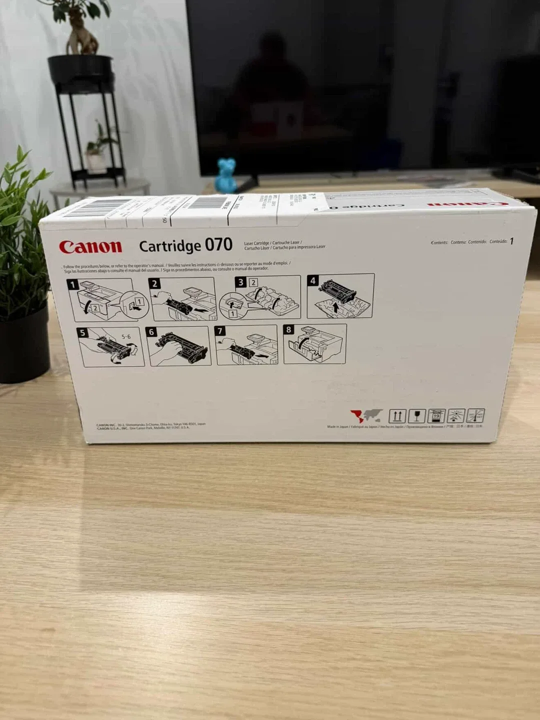 Canon 070 Black Toner Cartridge - New in Box image indicator(2)