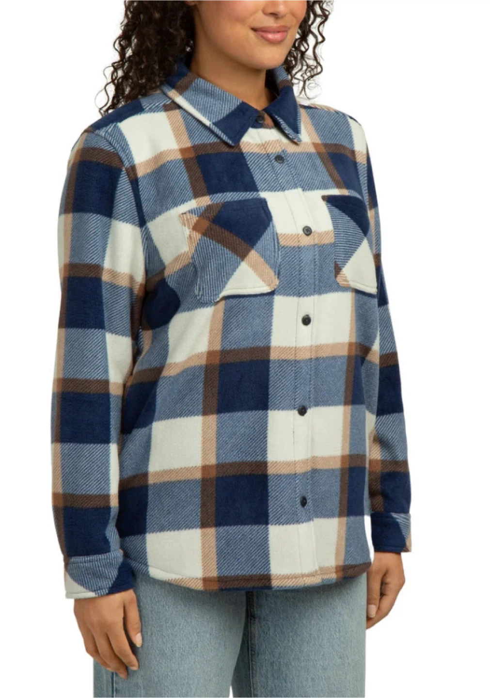 Women’s Flannel Shirt Jacket - Size Medium 🥕🥕🥕 - photo 2