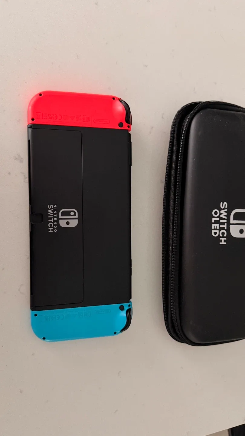🥕 Nintendo Switch OLED + 512GB SD Card + Extras (Full Set) image indicator(3)