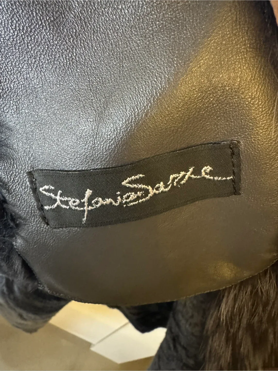 Stefania Sarre Shearling Coat, Size 12 image indicator(3)