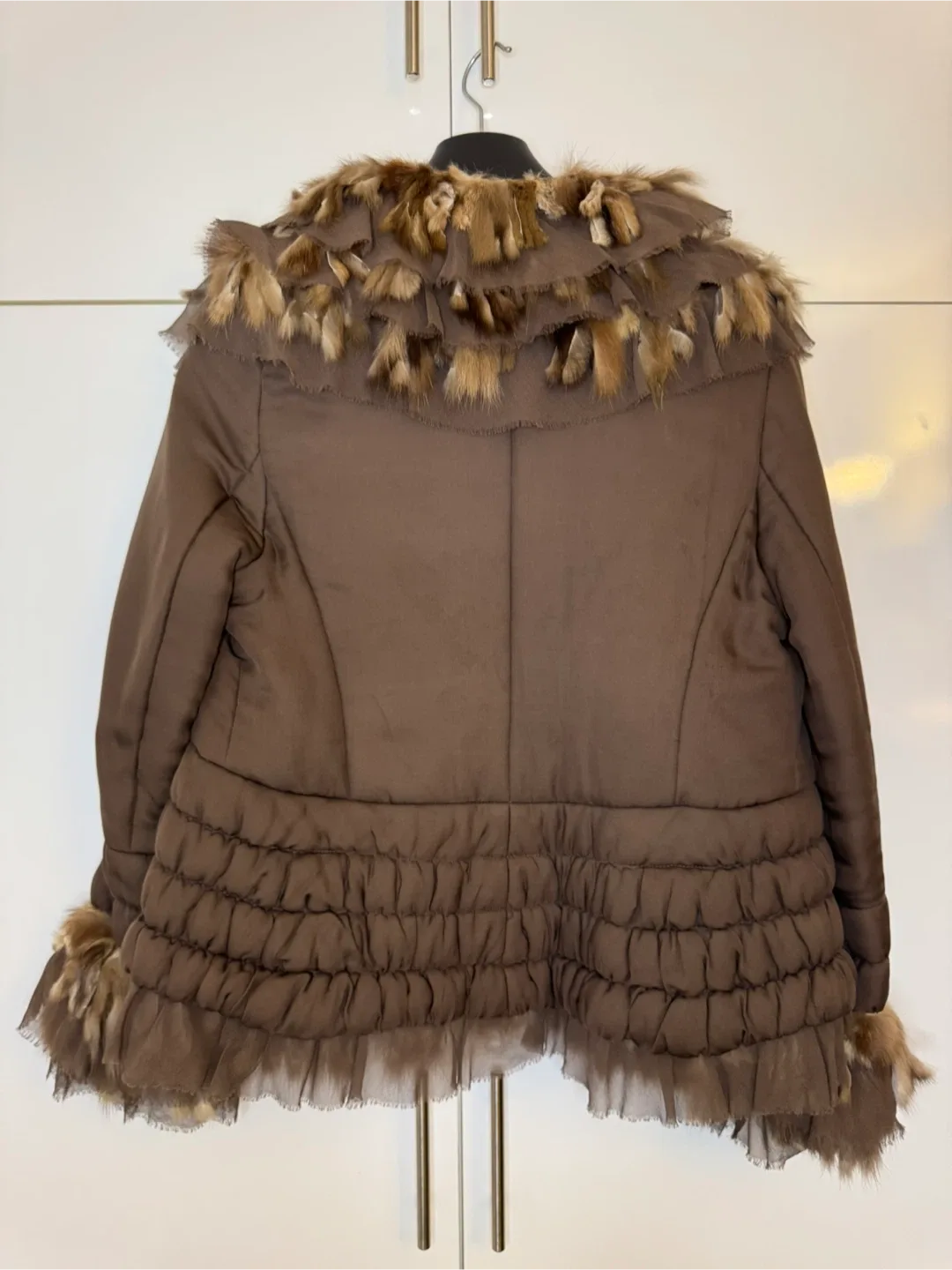 Silk & Fur Trim Jacket image indicator(2)
