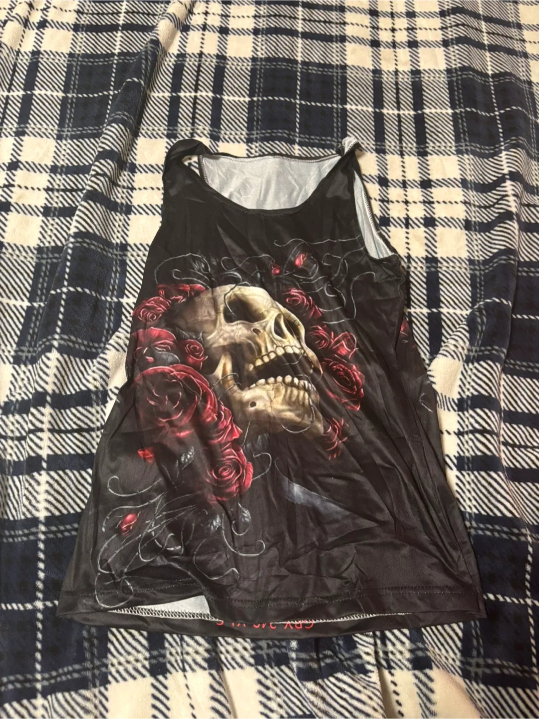 Skull & Roses Tank Top