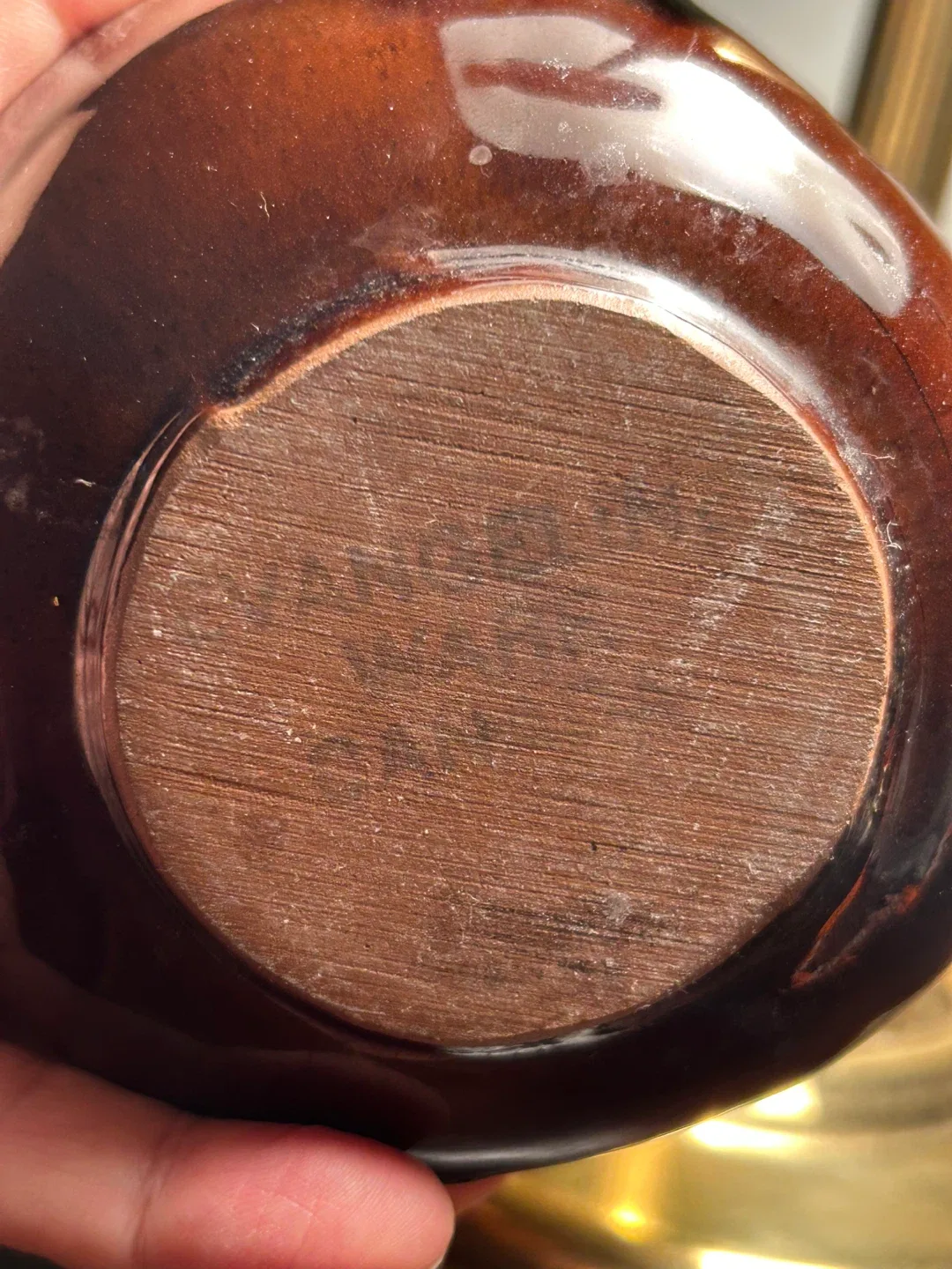 Vintage MCM Evangeline Ware Pottery Vase Drip Canada Art image indicator(5)