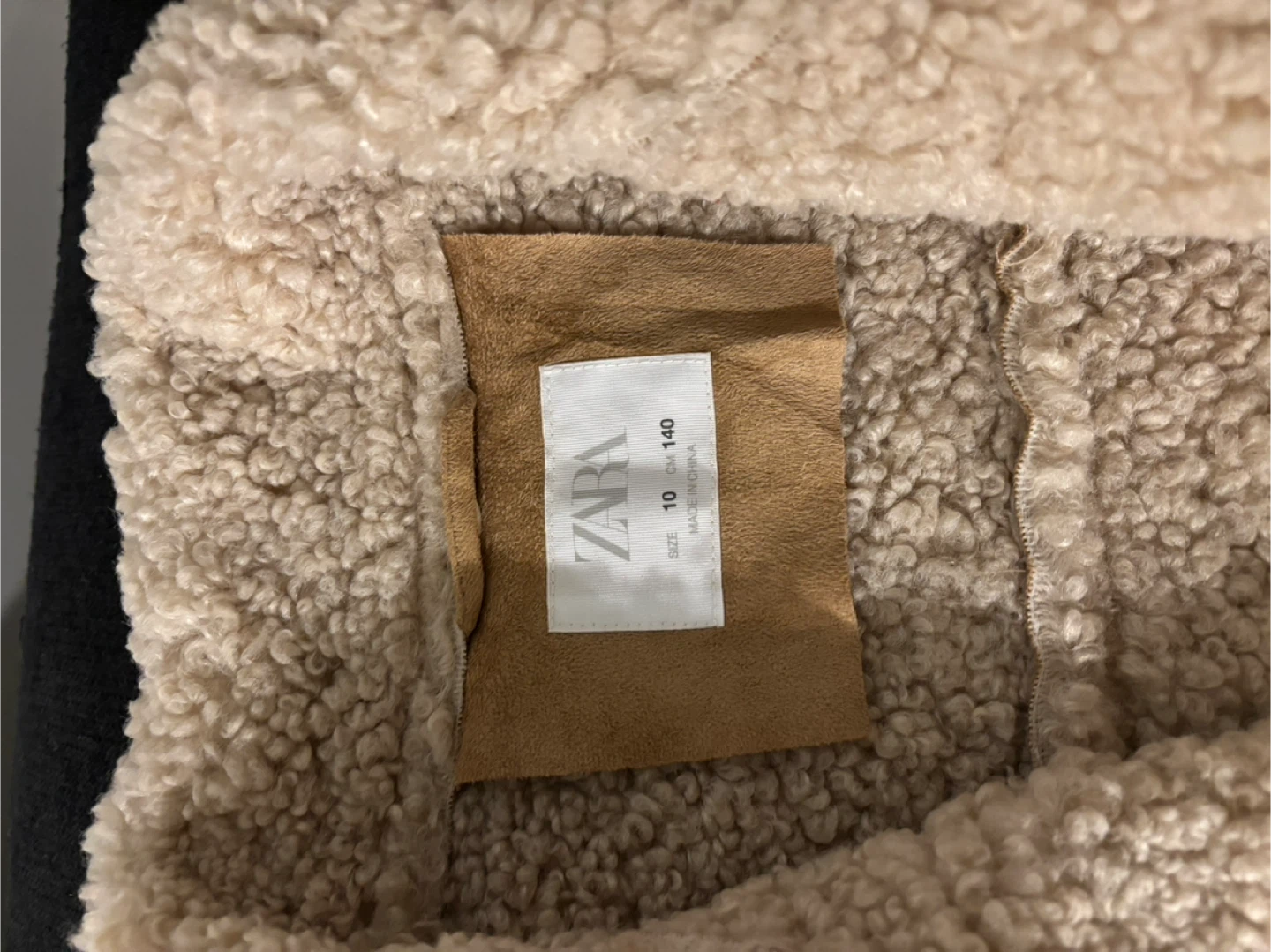 Zara Kids Shearling Jacket - Size 10 - photo 3