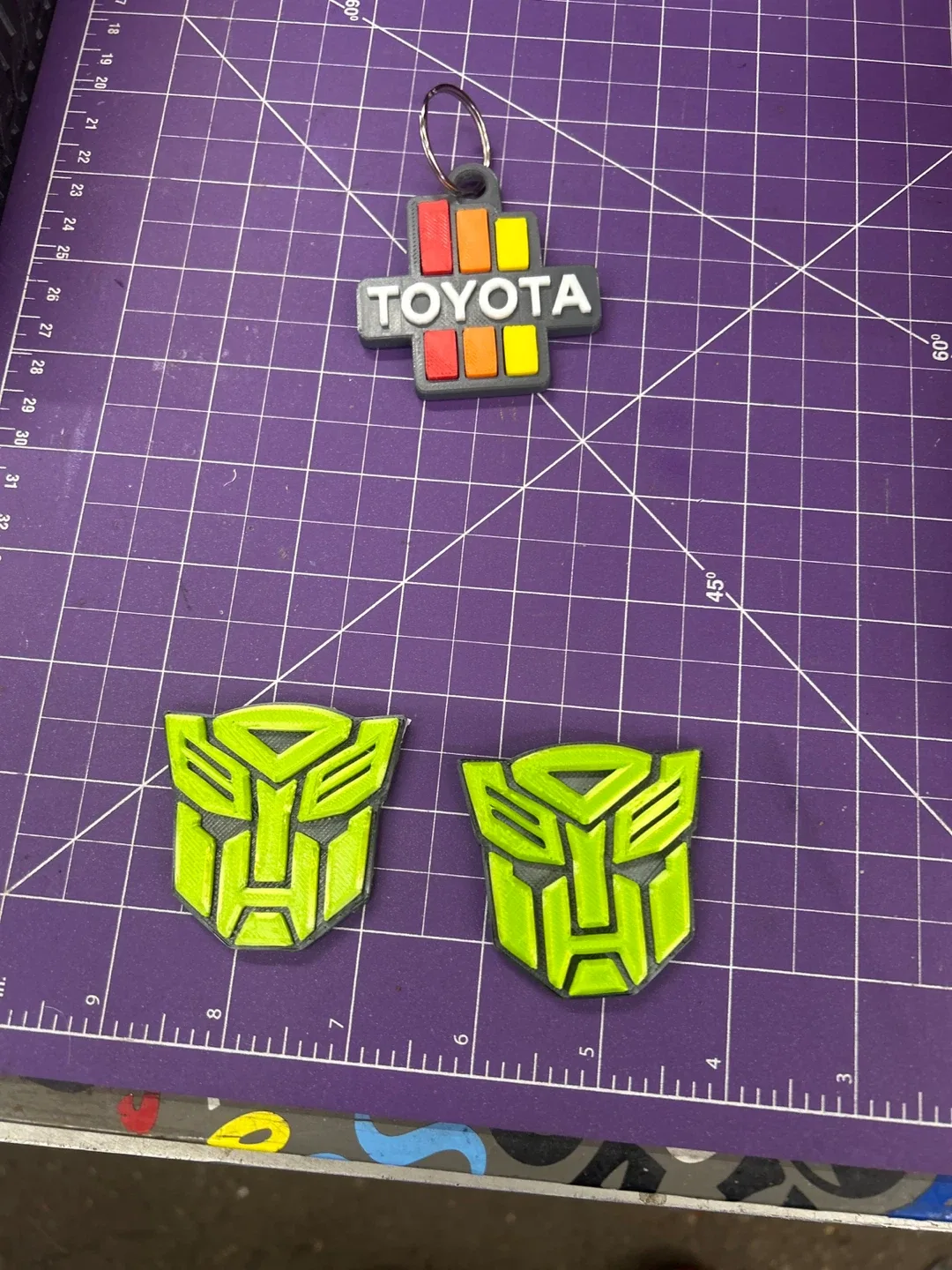 Assorted Keychain Lot - Car Brands, Characters image indicator(7)