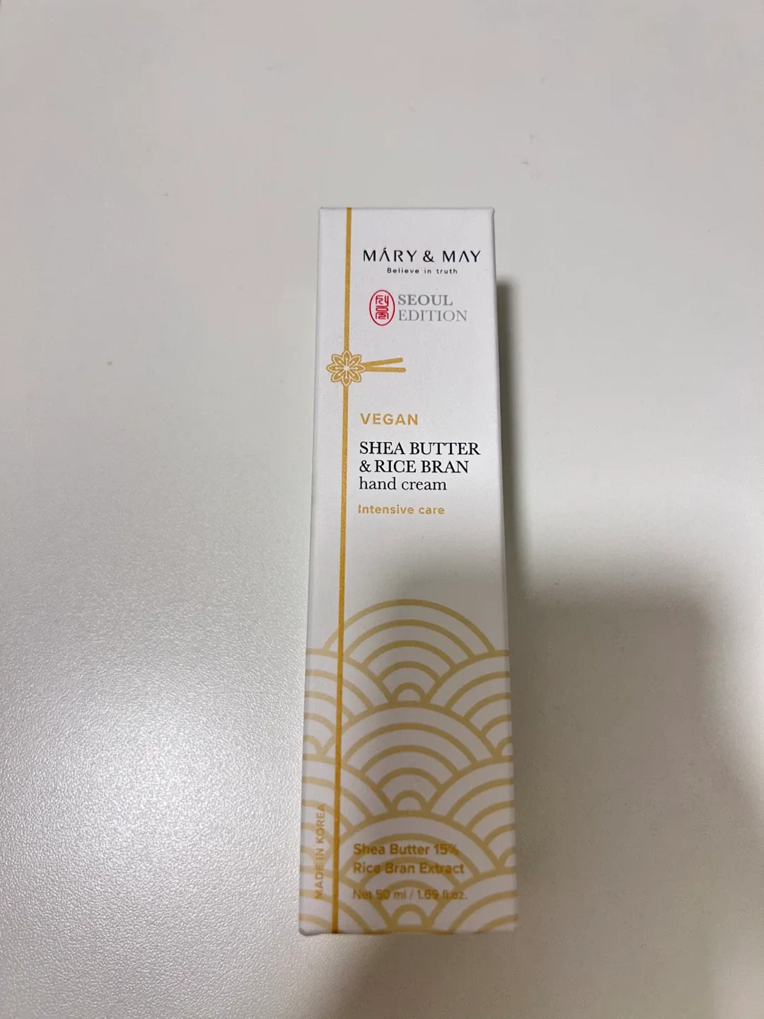 Mary & May Vegan Shea Butter & Rice Bran Hand Cream (New) thumbnail