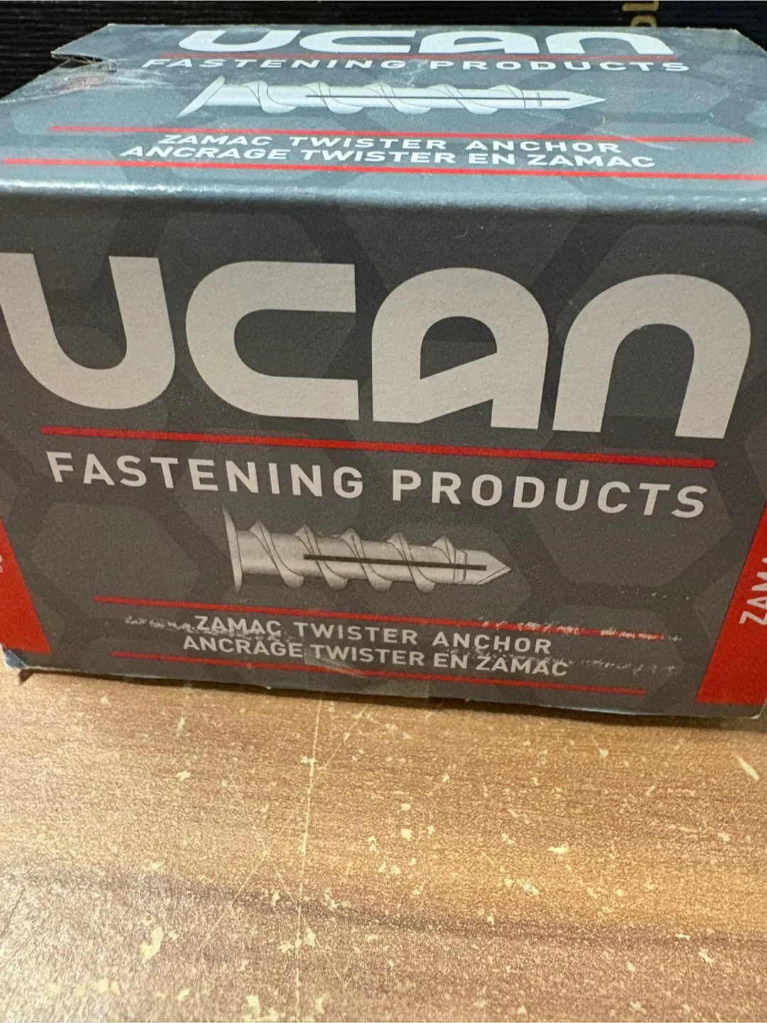 UCAN Zamac Twister Anchors - Screws #6-8 (100pc) image indicator(3)