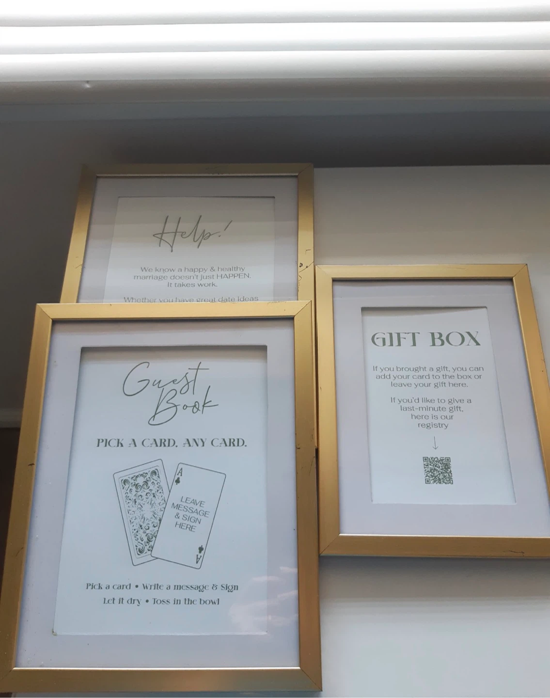 Gold Frames