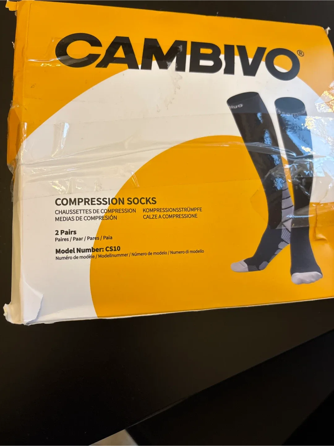 🥕Cambivo Compression Socks, Model CS10 - 2 Pairs image indicator(4)