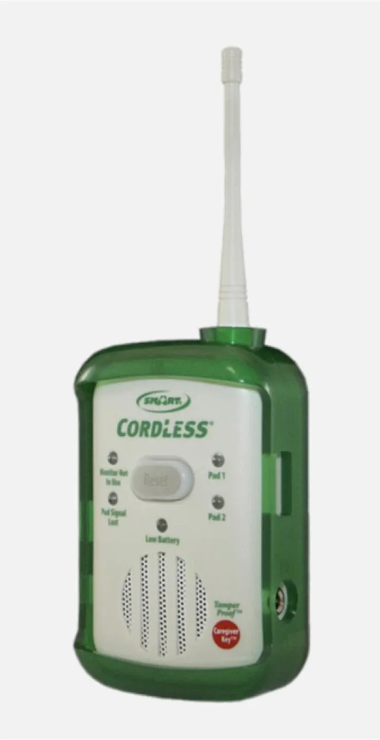 Smart Cordless Bed & Chair Sensor Pads + Monitor image indicator(2)