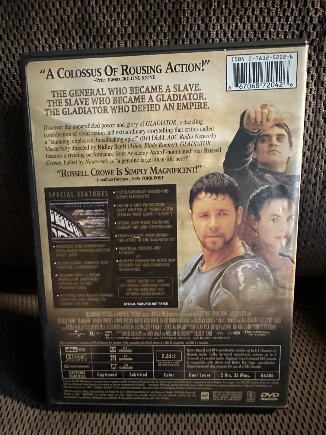 Two Gladiator DVDS- Extended & Signature Editions 🥕 image indicator(6)