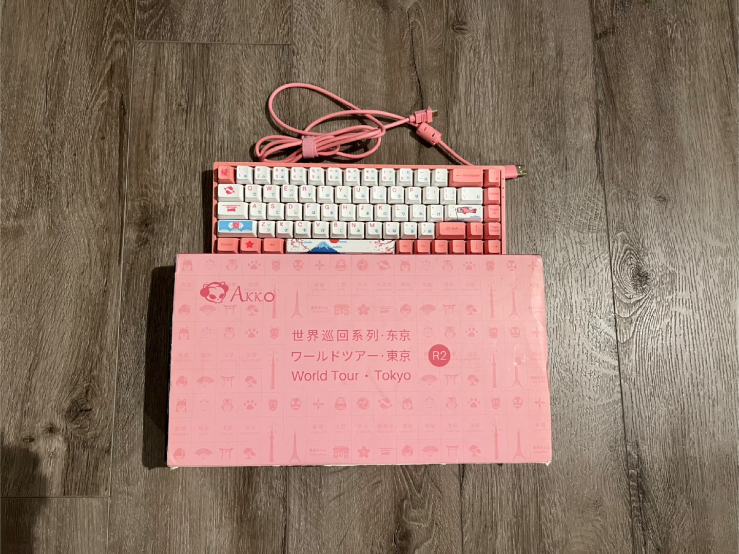 Akko World Tour Tokyo Mechanical Keyboard 65% - photo 4