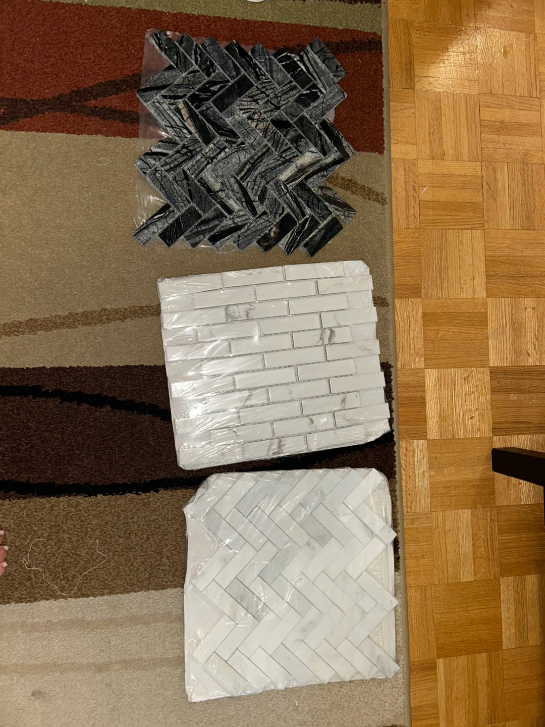 3 Mono Serra Mosaic Tiles