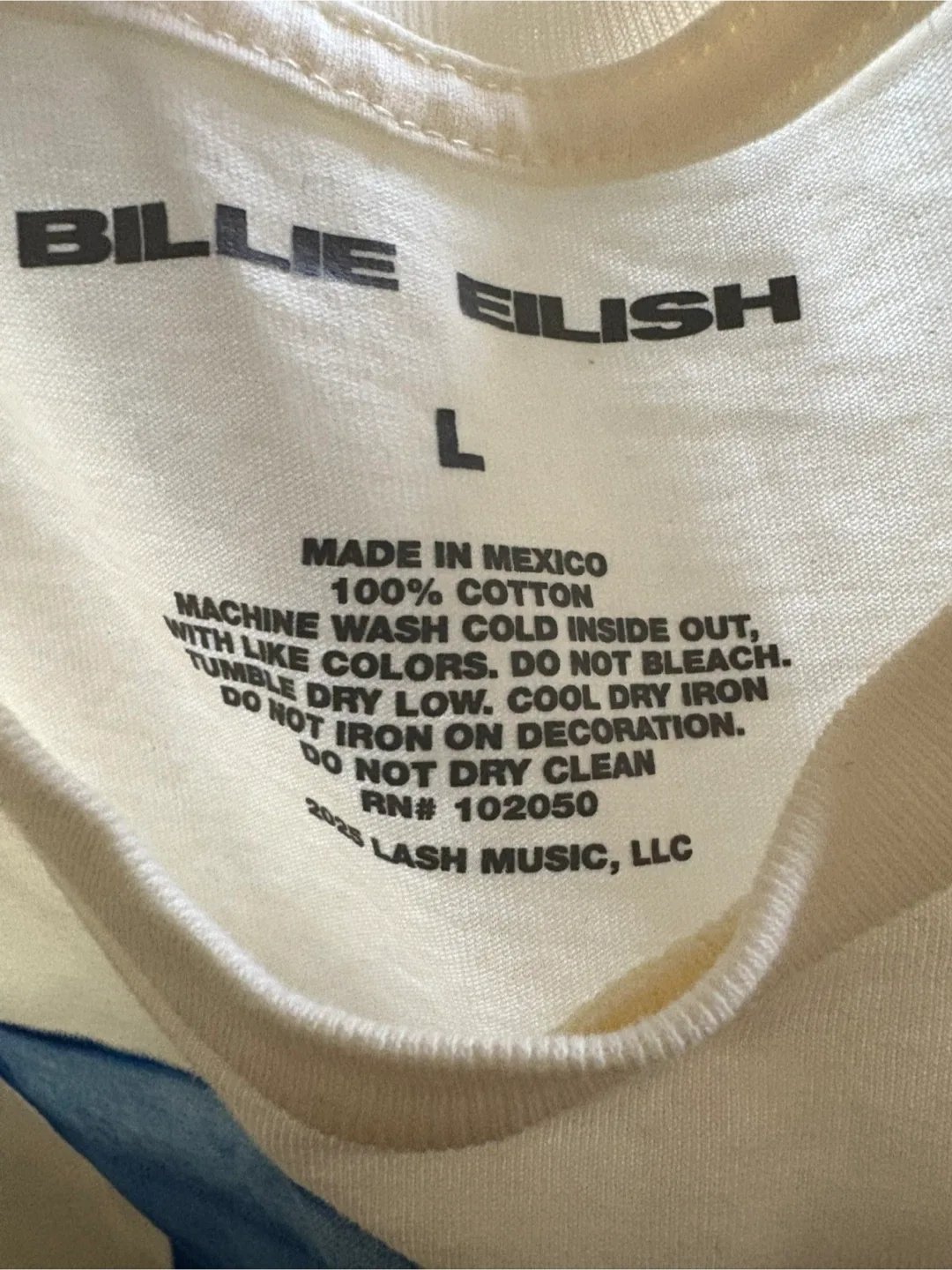 Billie Eilish Band T Shirt - Sz L Youth / Sz S Adult image indicator(4)