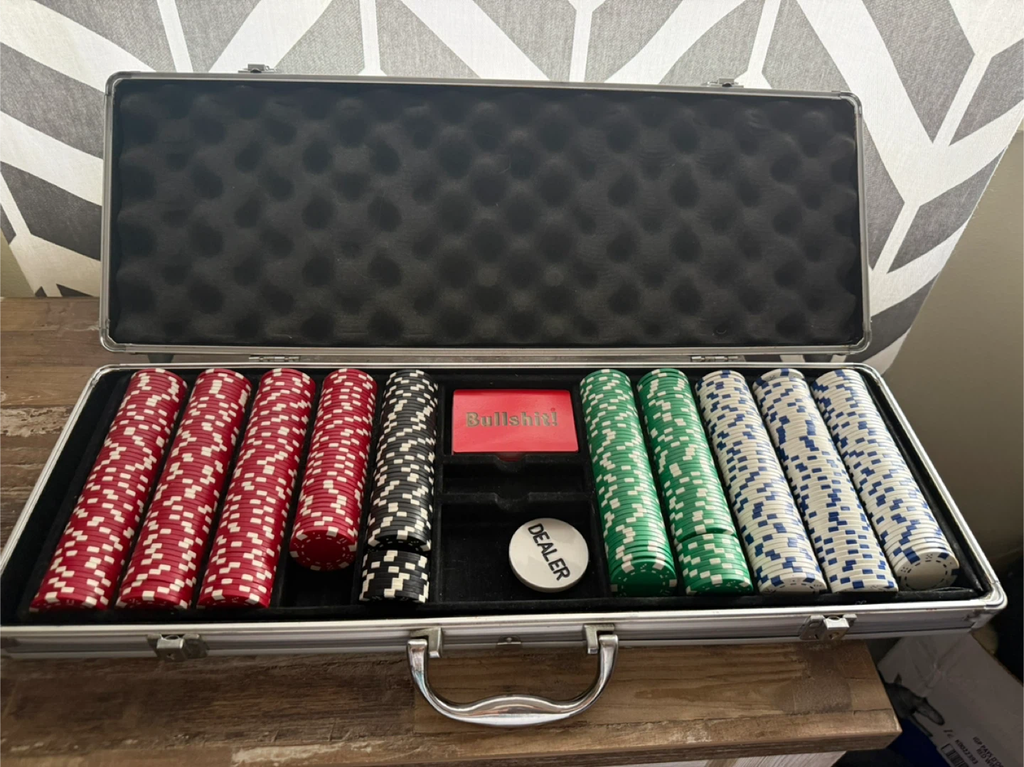 Poker Chip Set with Case - photo 2
