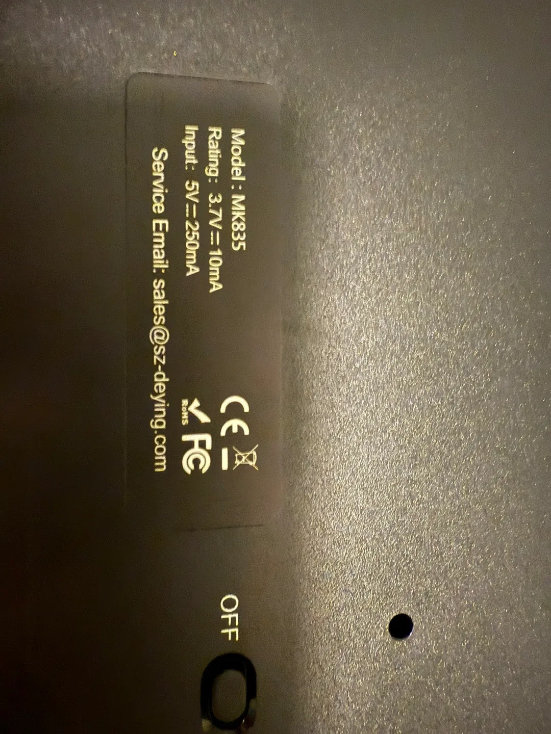 Ergonomic Keyboard - MK835 image indicator(2)