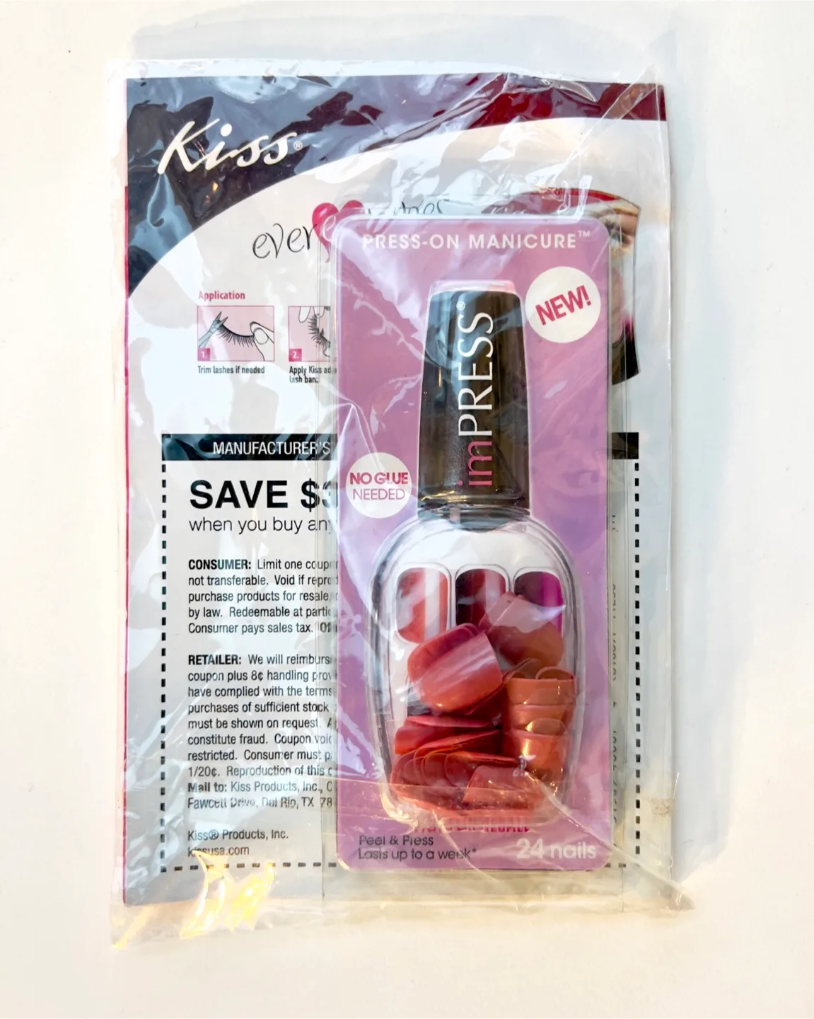 Kiss press on nails - new