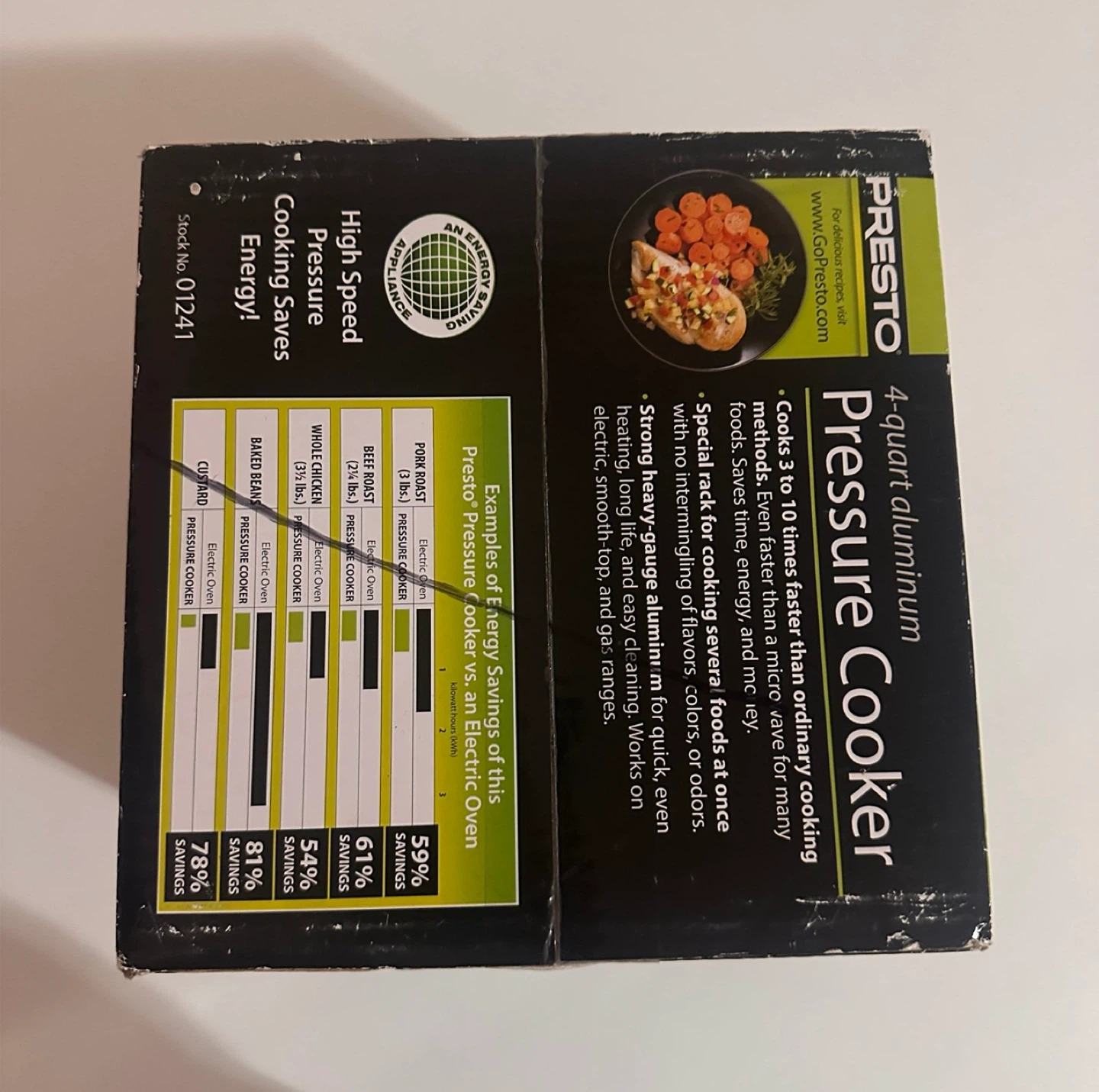 Presto 4 Quart Aluminum Pressure Cooker - photo 3