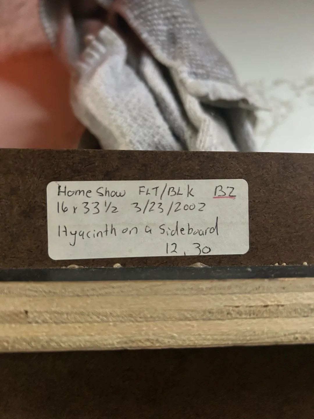 🥕Home Show 'Hyacinth on a Sideboard' Prints - 16x33.5" image indicator(2)