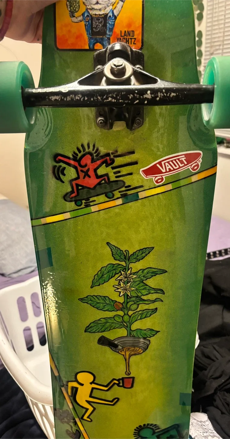 Land Yachtz Skateboard - Green