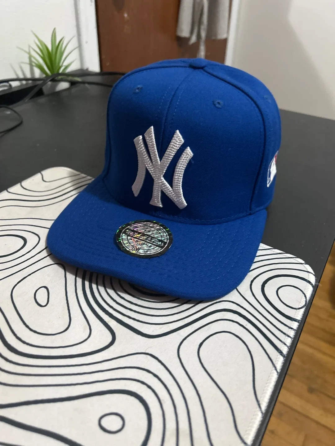 New York Yankees Blue Cap by Mitchell & Ness image indicator(5)