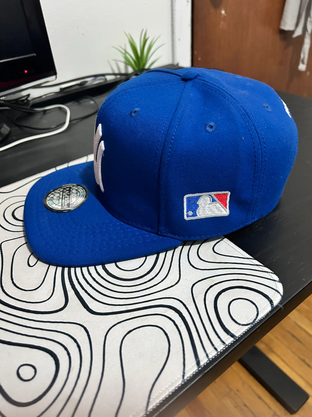 New York Yankees Blue Cap by Mitchell & Ness - photo 2
