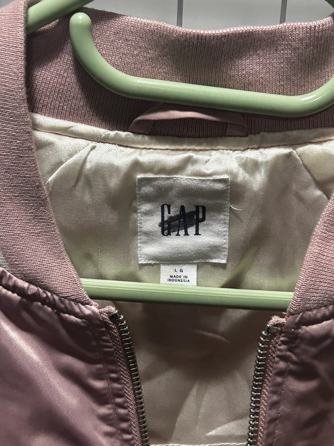 Gap Women's Bomber Jacket - Size L - photo 2