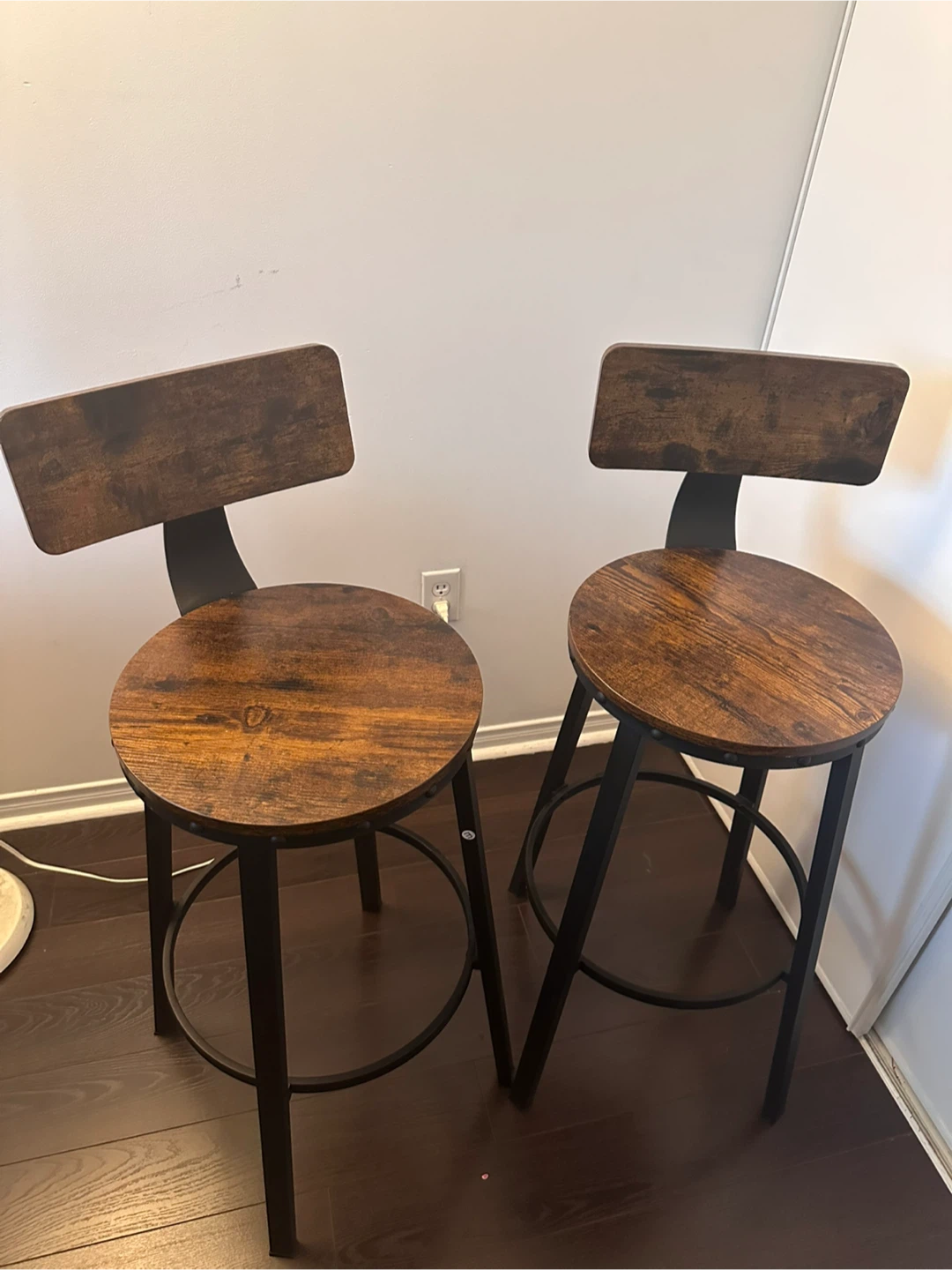 Mercury Row Brookdale Stools - Set of 2, 28.7" Seat Height