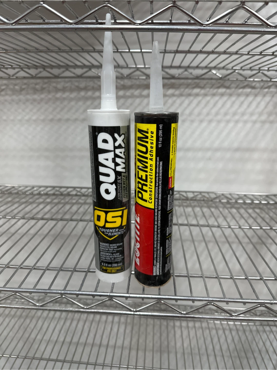 OSI QUAD MAX & Loctite Premium Construction Adhesive