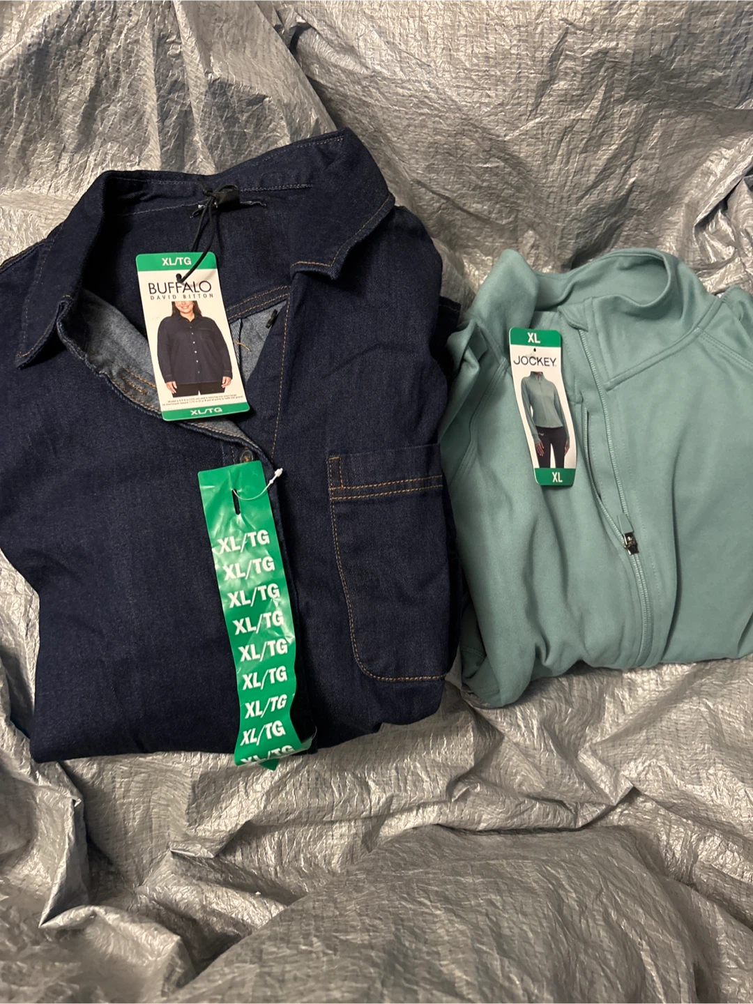 Bundle Jockey XL Active Jacket & Buffalo Jean shirt XL