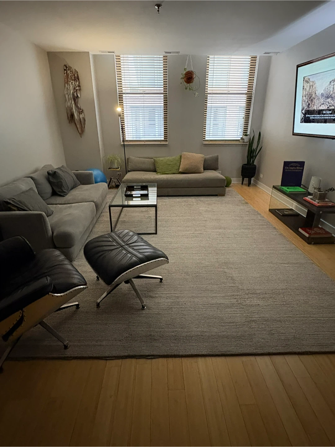 Tv Stand glass and wood - photo 3