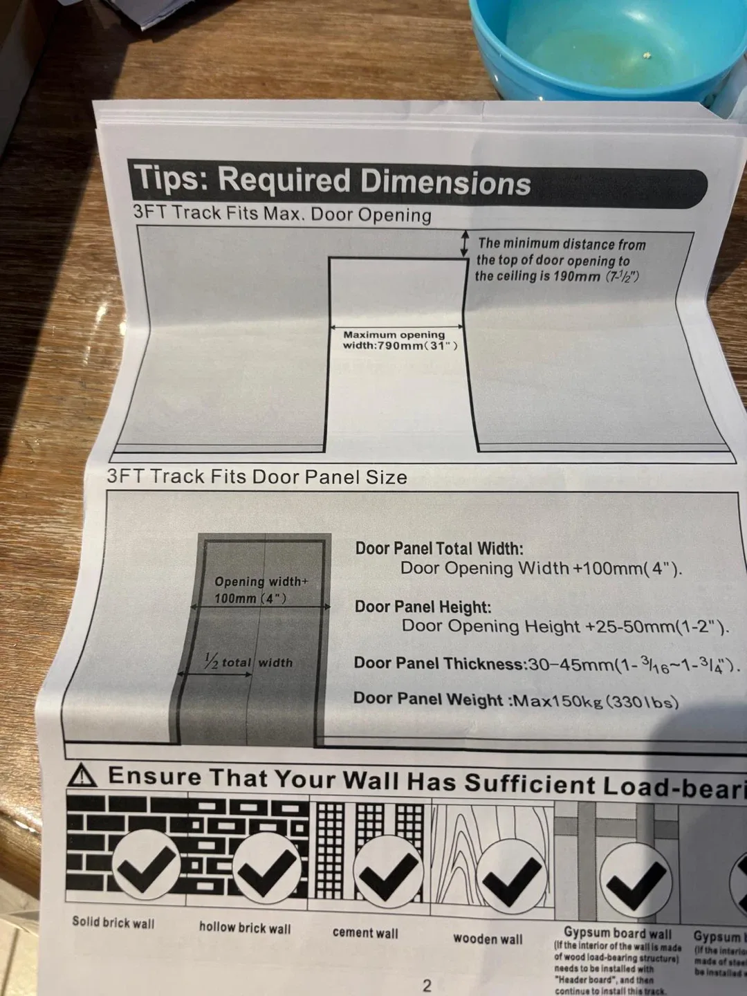 Bi-Folding Sliding Barn Door Hardware - New image indicator(4)