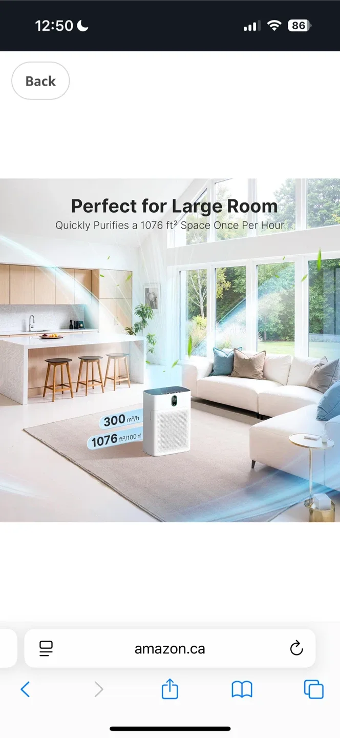 Brand new large Air Purifier image indicator(3)