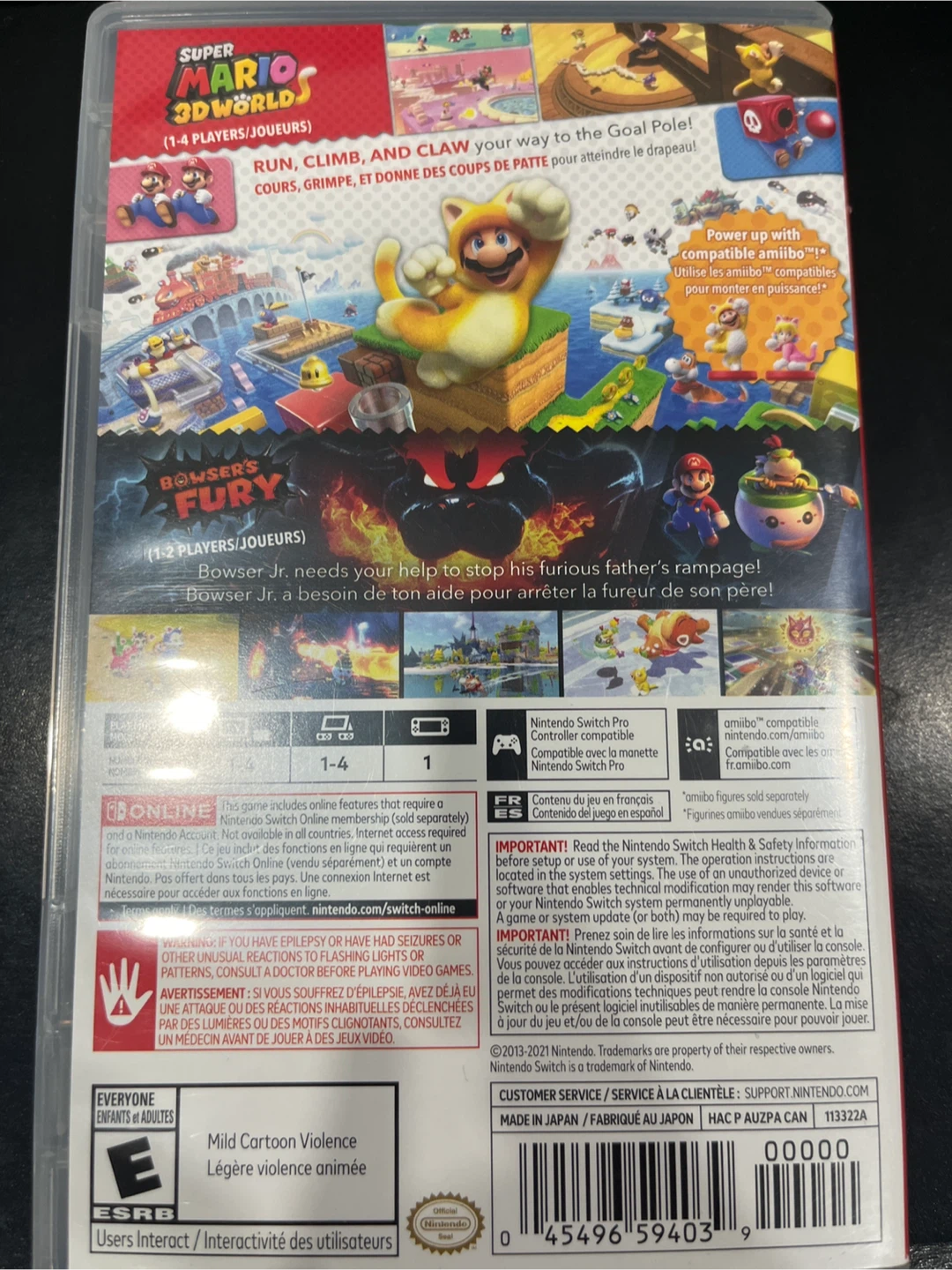 SOLD!!!! Super Mario 3D World + Bowser’s Fury - Nintendo Switch - photo 2