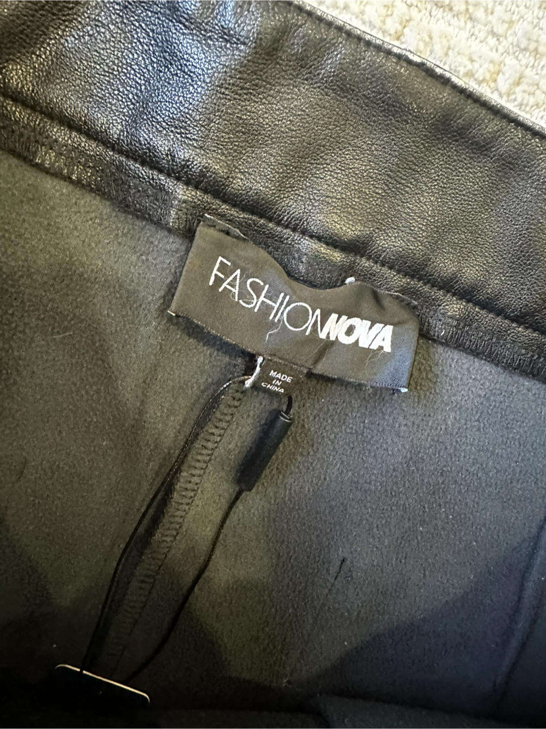New Fashion Nova Faux Leather & Fur Pants - photo 3