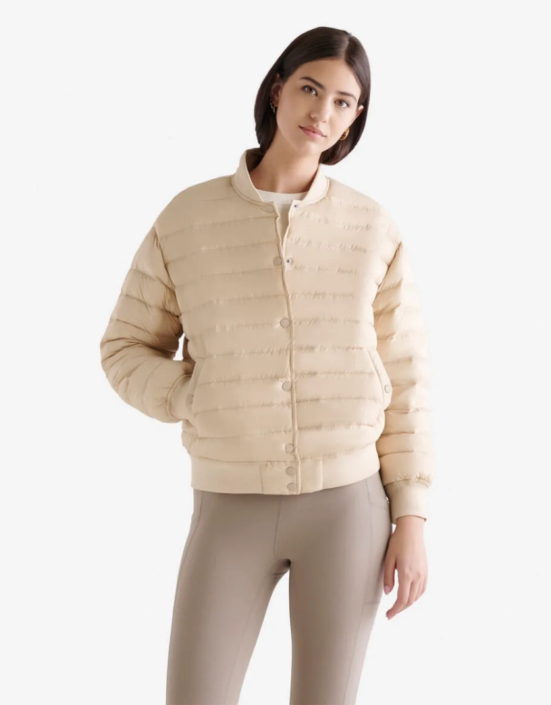 Roots  Women’s Puffer Jacket, Size Medium 🥕🥕🥕 image indicator(7)