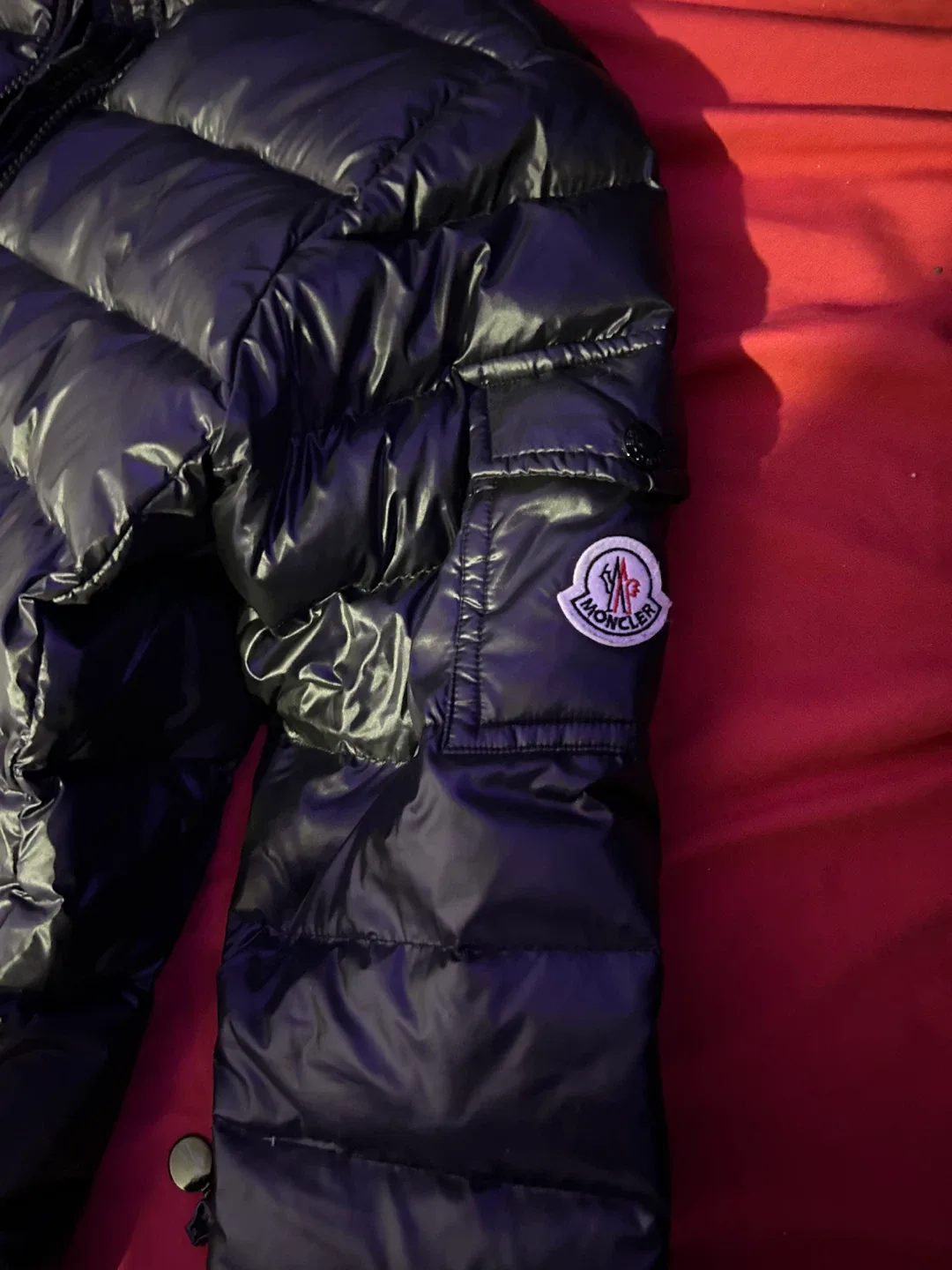 Moncler Black Puffer Jacket image indicator(2)