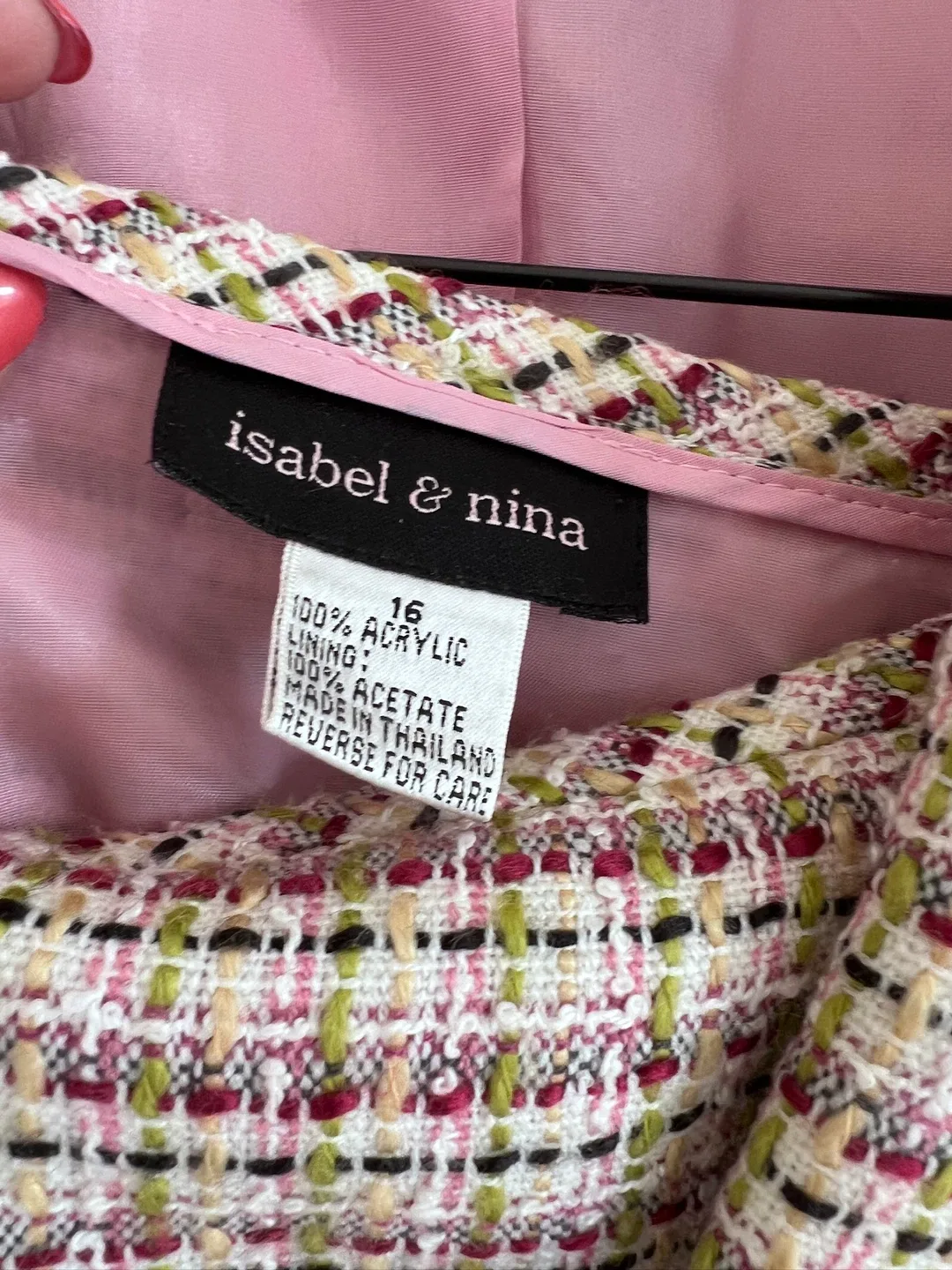 Isabel & Nina Tweed Suit - Size 16 image indicator(3)