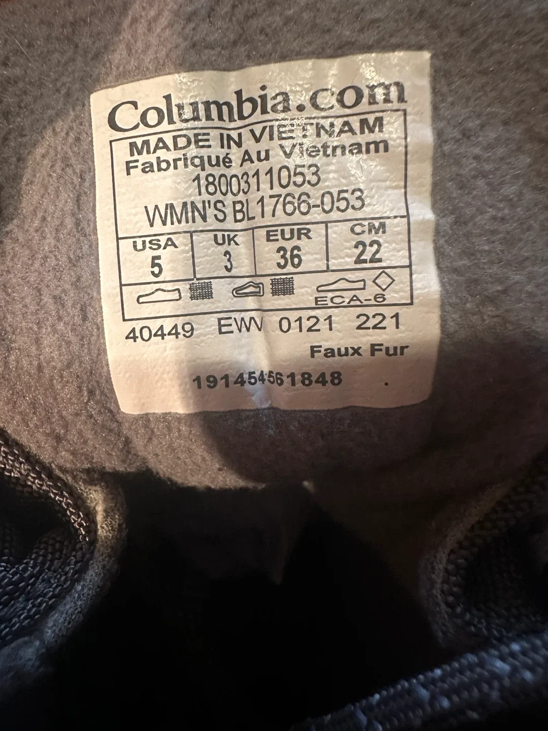 Columbia Women's BL1766-053 Boots - Size 5 image indicator(4)