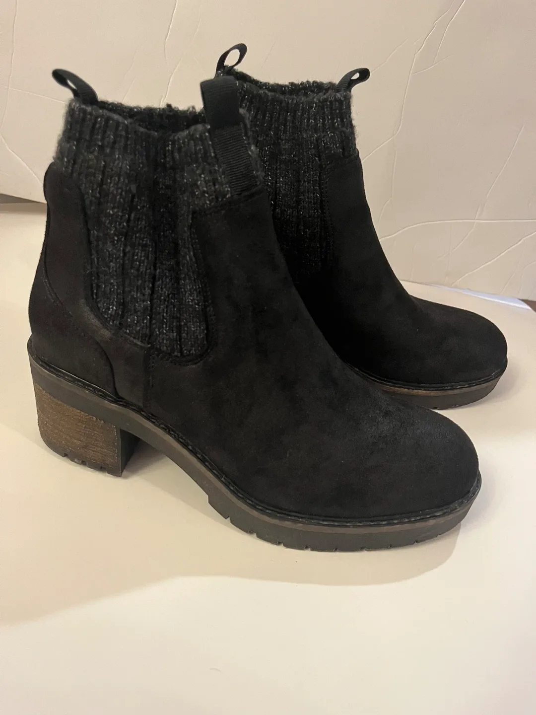 Steve Madden Black Ankle Boots