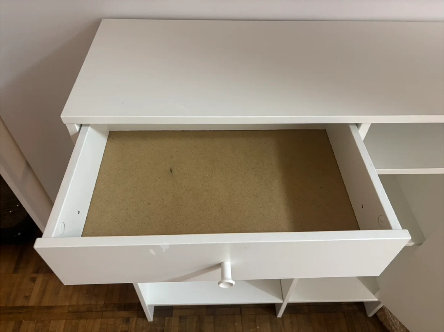 IKEA BAGGEBO White Sideboard - 78x92 cm image indicator(3)