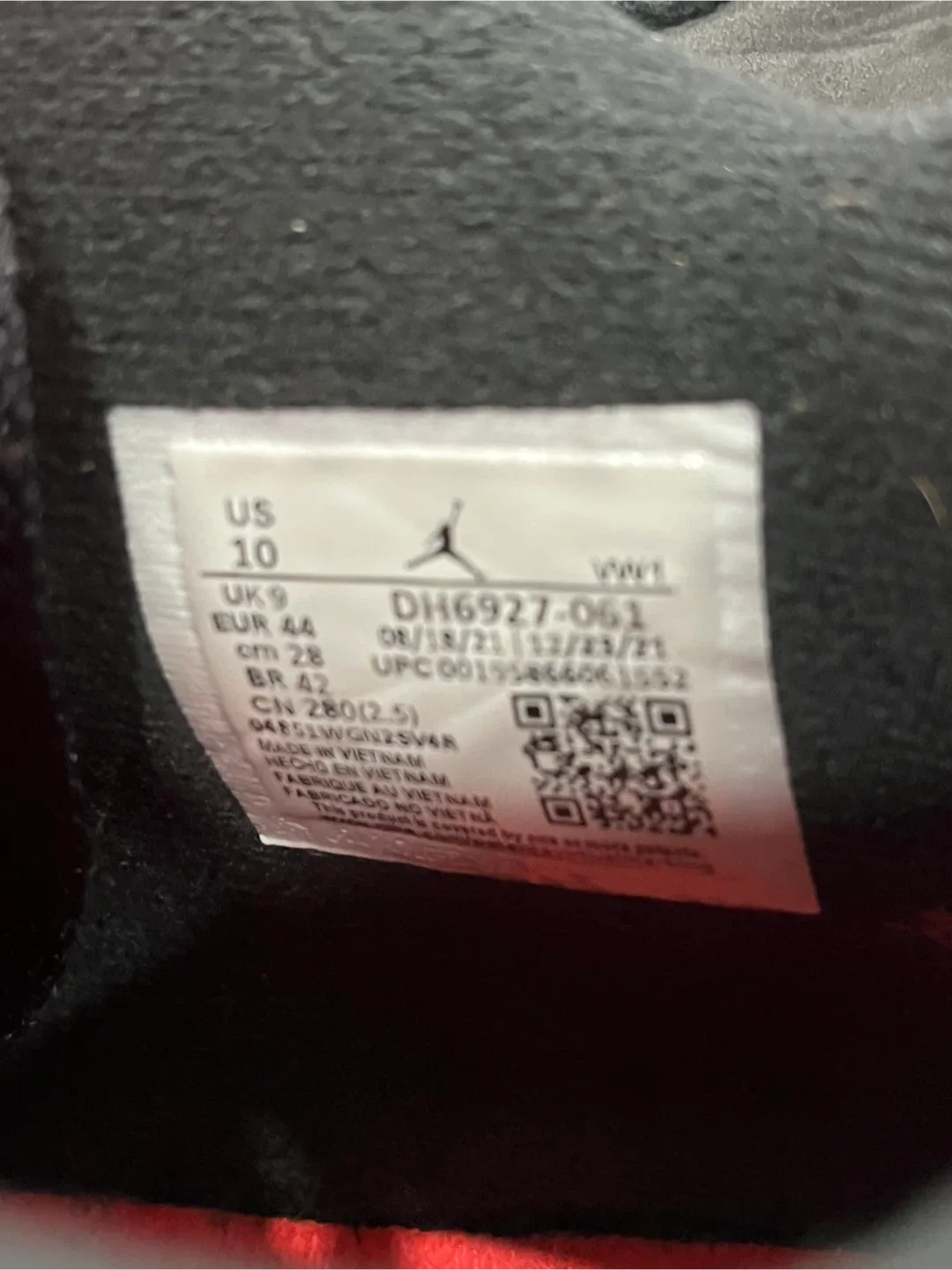 Air Jordan 4 infrared - Size 10 US image indicator(5)