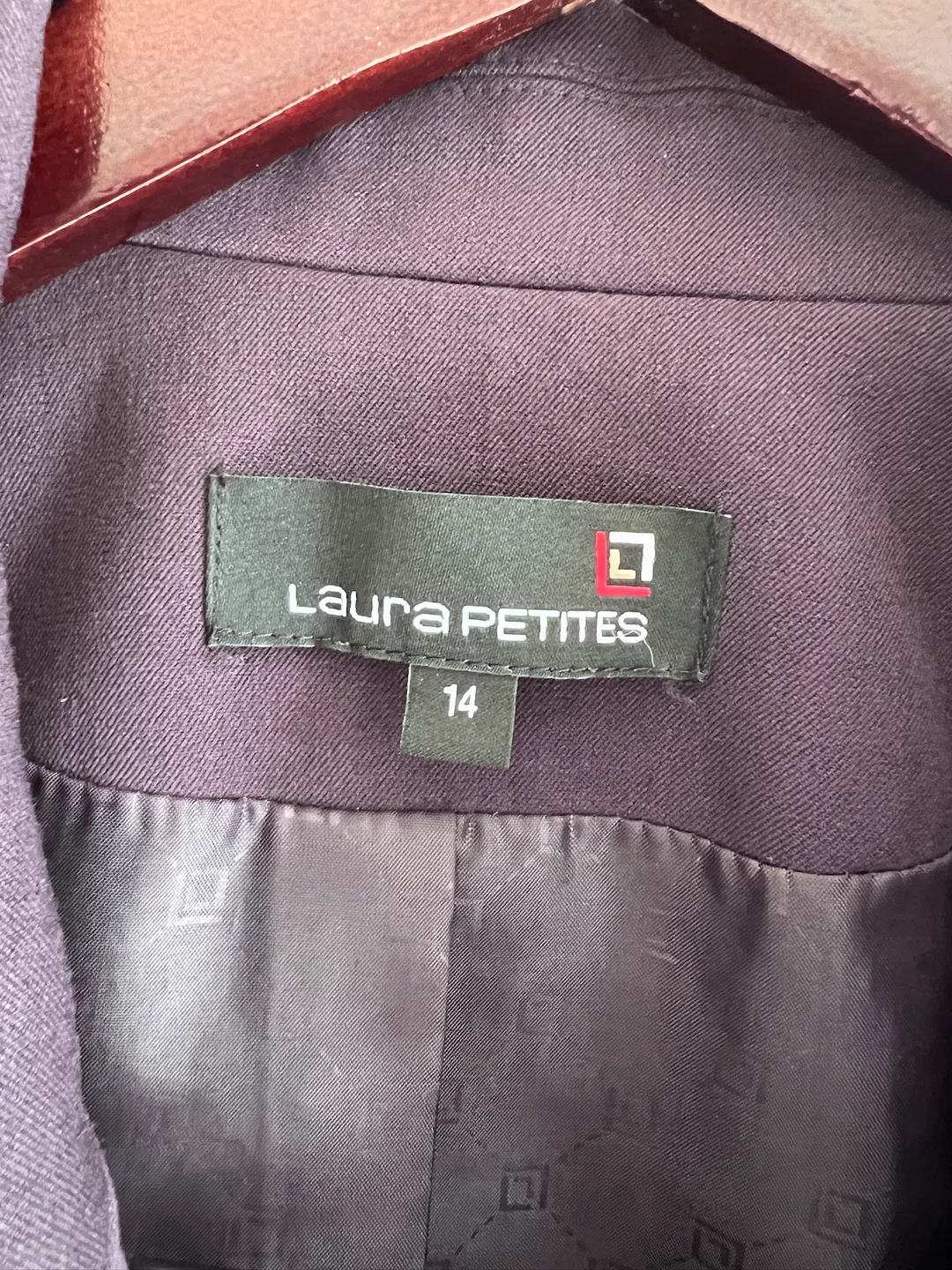 Laura Petites Purple Skirt Suit - Size 14 image indicator(2)