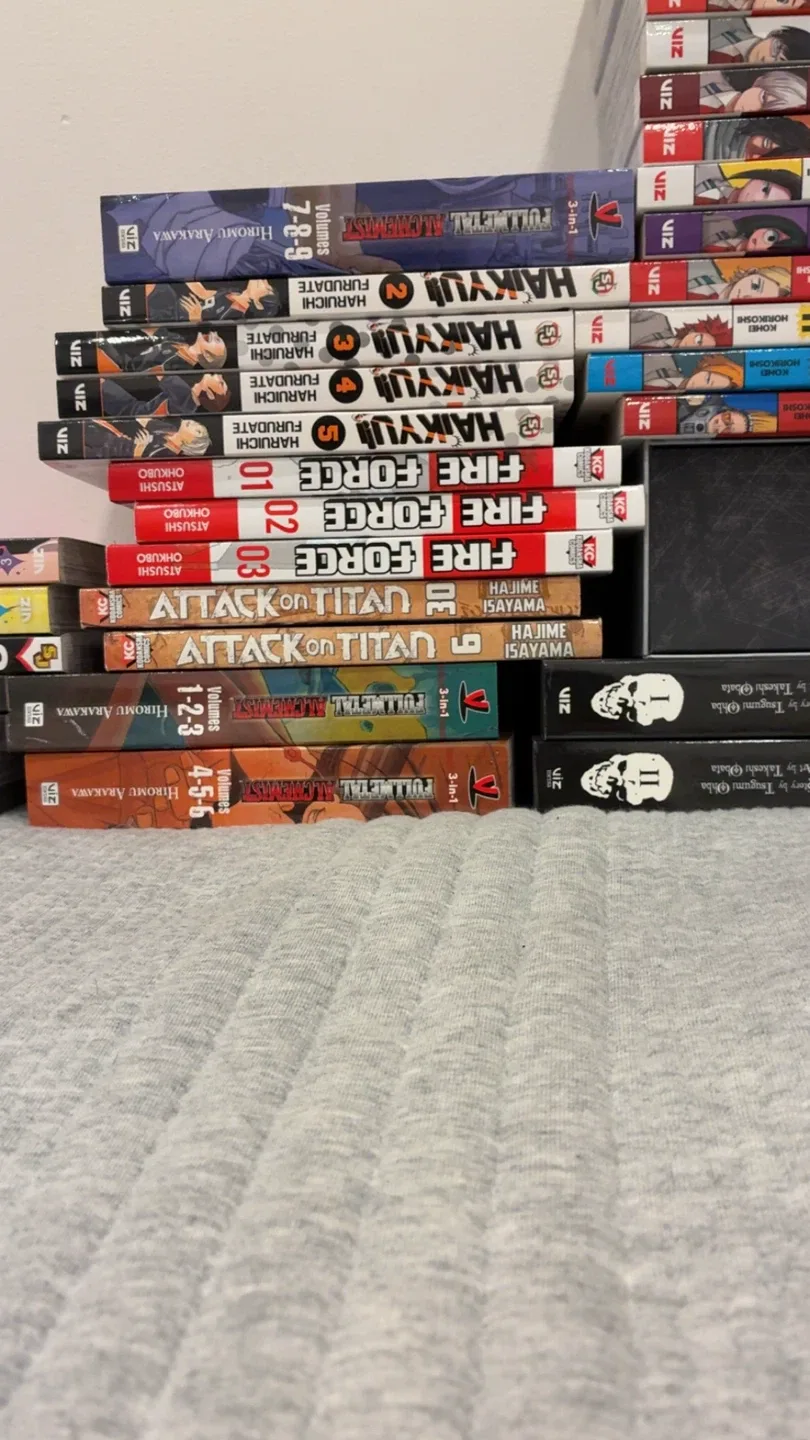 Manga Collection - My Hero, Naruto, Demon Slayer + image indicator(5)