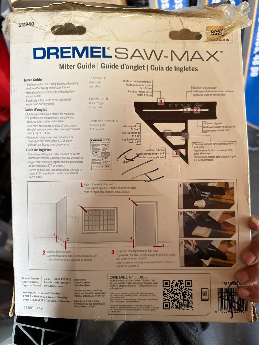 Dremel Saw-Max Miter Guide SM840 image indicator(2)